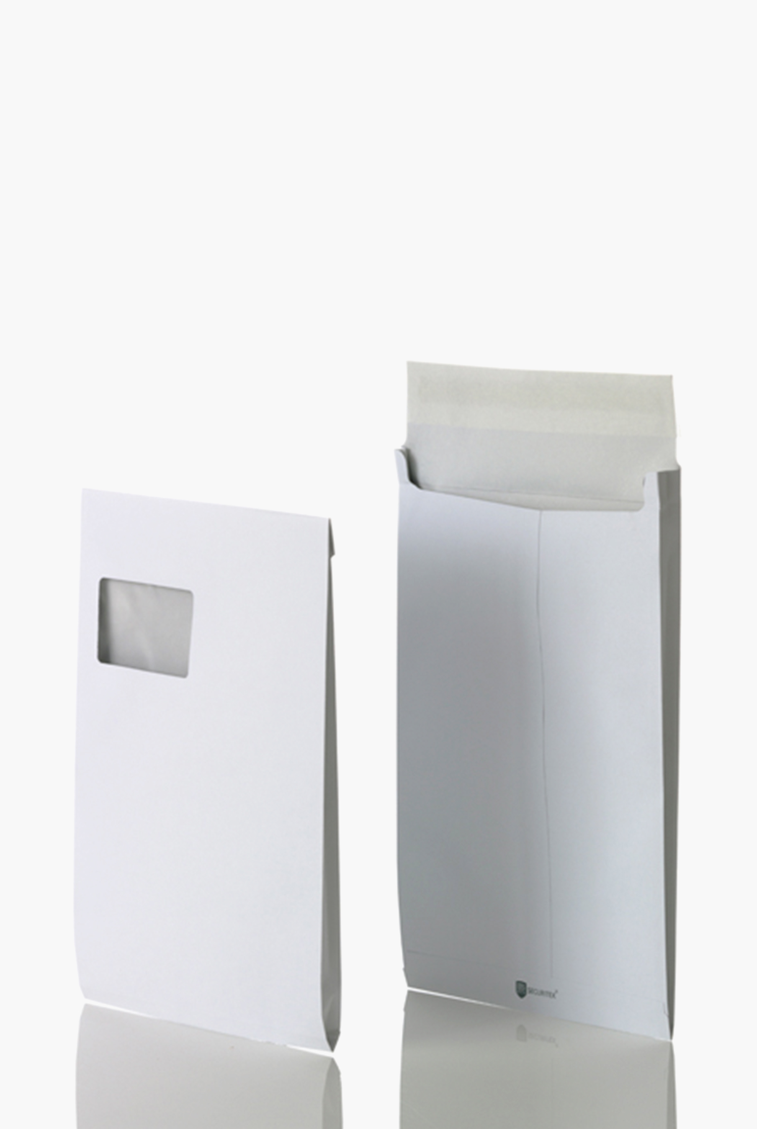 Securitex® Faltentasche C4 324x229x20 mm mit Fenster