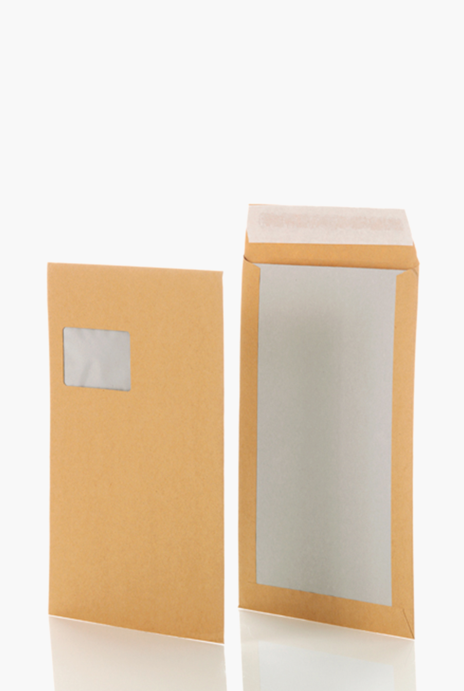 Papprückwandtasche C4 324x229 mm mit Fenster